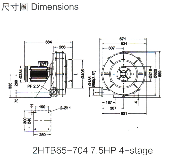 多段式中壓風(fēng)機