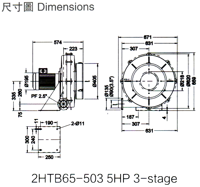 多段式中壓風(fēng)機